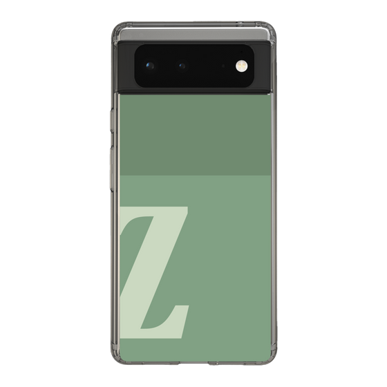 Slim Protection Case［ Original - initial two tone - Z green ］