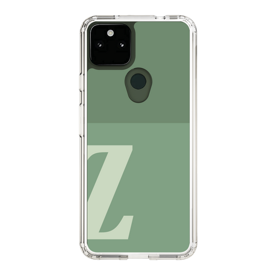 Slim Protection Case［ Original - initial two tone - Z green ］