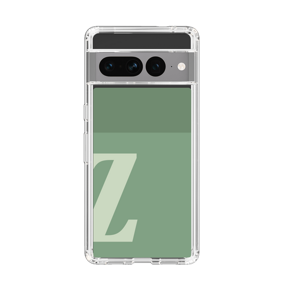 Slim Protection Case［ Original - initial two tone - Z green ］