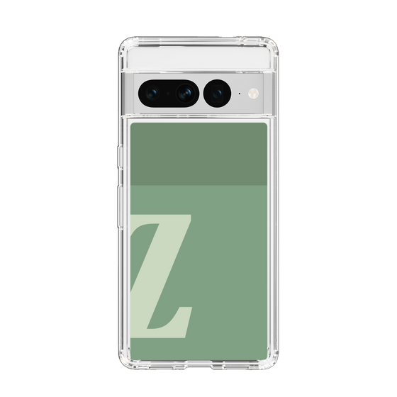 Slim Protection Case［ Original - initial two tone - Z green ］