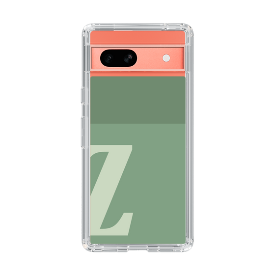 Slim Protection Case［ Original - initial two tone - Z green ］