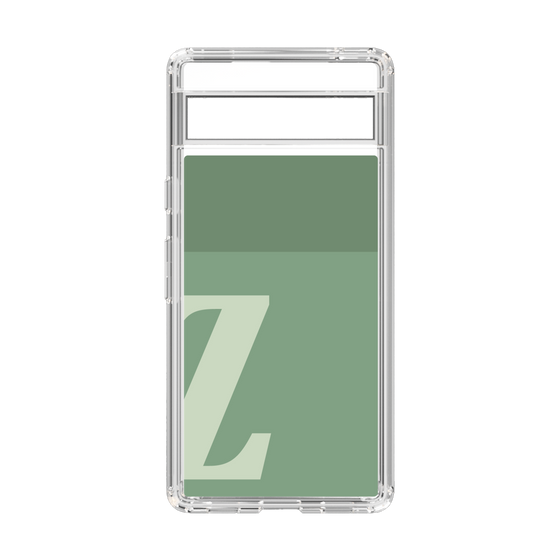 Slim Protection Case［ Original - initial two tone - Z green ］