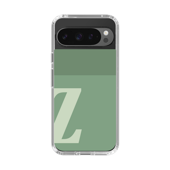 Slim Protection Case［ Original - initial two tone - Z green ］