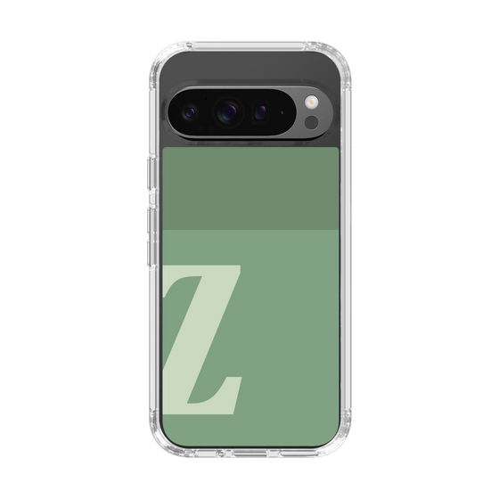 Slim Protection Case［ Original - initial two tone - Z green ］