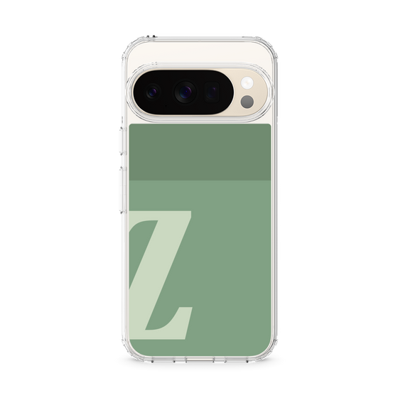 Slim Protection Case［ Original - initial two tone - Z green ］