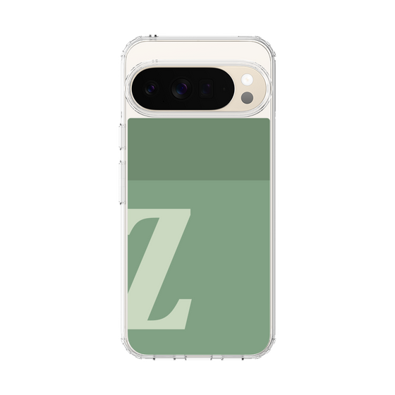 Slim Protection Case［ Original - initial two tone - Z green ］