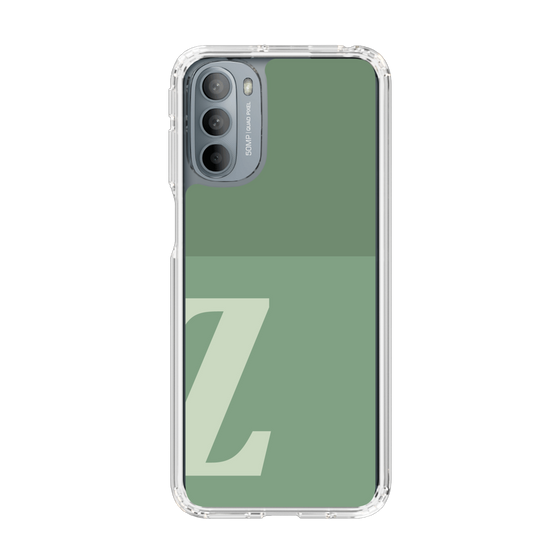 Slim Protection Case［ Original - initial two tone - Z green ］