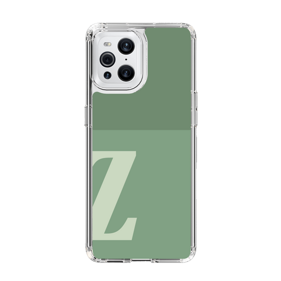 Slim Protection Case［ Original - initial two tone - Z green ］