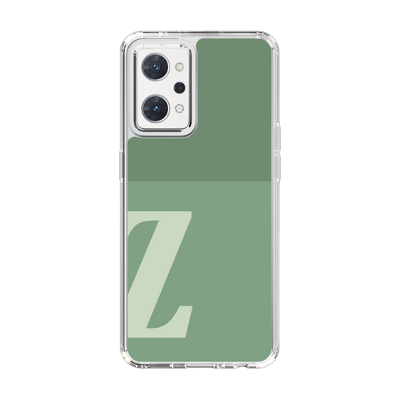 Slim Protection Case［ Original - initial two tone - Z green ］
