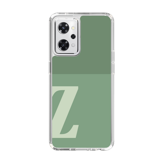Slim Protection Case［ オリジナル - initial two tone - Z green ］