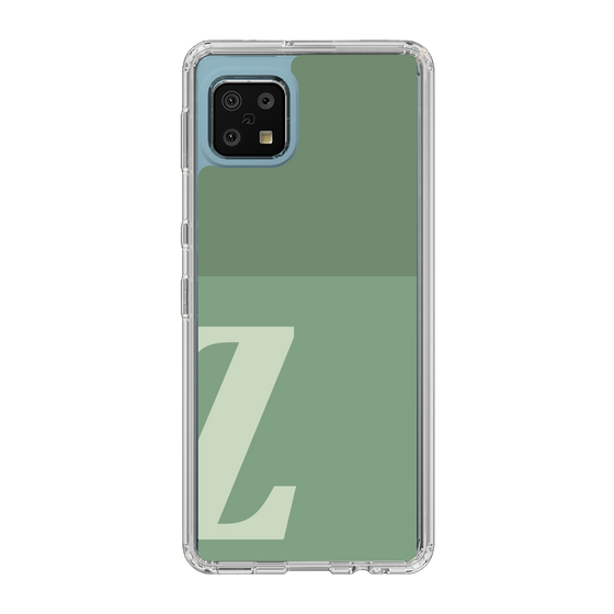 Slim Protection Case［ Original - initial two tone - Z green ］