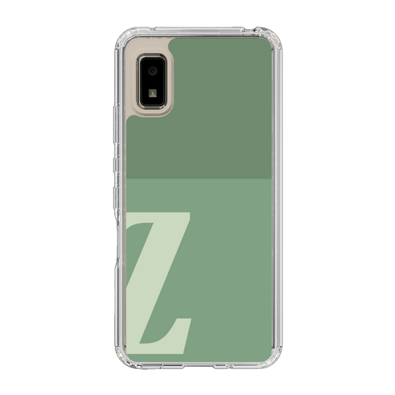 Slim Protection Case［ Original - initial two tone - Z green ］