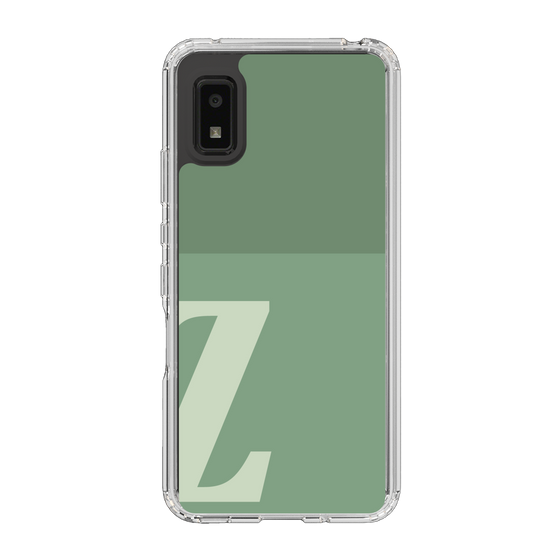 Slim Protection Case［ Original - initial two tone - Z green ］