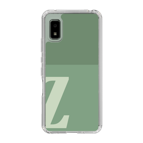 Slim Protection Case［ Original - initial two tone - Z green ］
