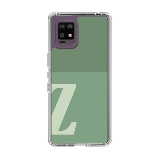Slim Protection Case［ Original - initial two tone - Z green ］