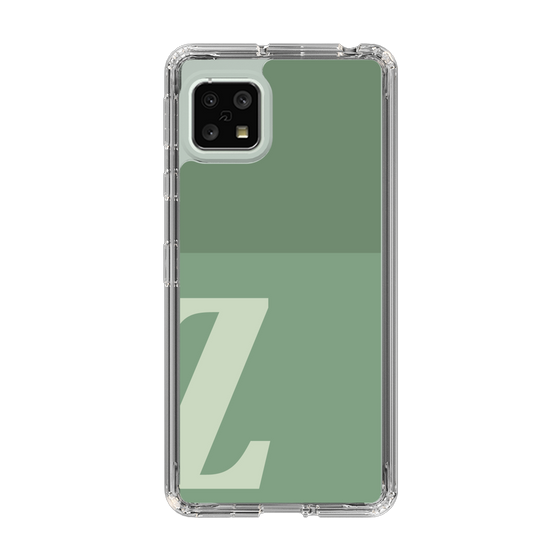 Slim Protection Case［ Original - initial two tone - Z green ］