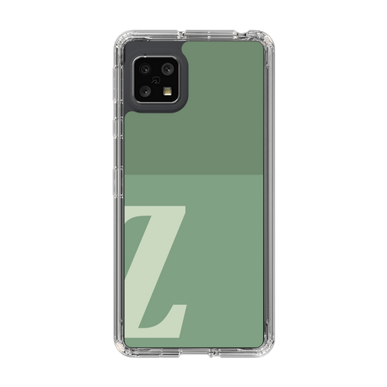 Slim Protection Case［ Original - initial two tone - Z green ］