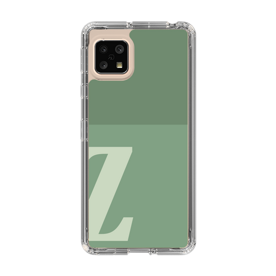 Slim Protection Case［ Original - initial two tone - Z green ］