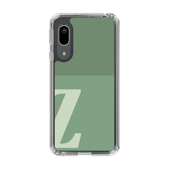 Slim Protection Case［ Original - initial two tone - Z green ］