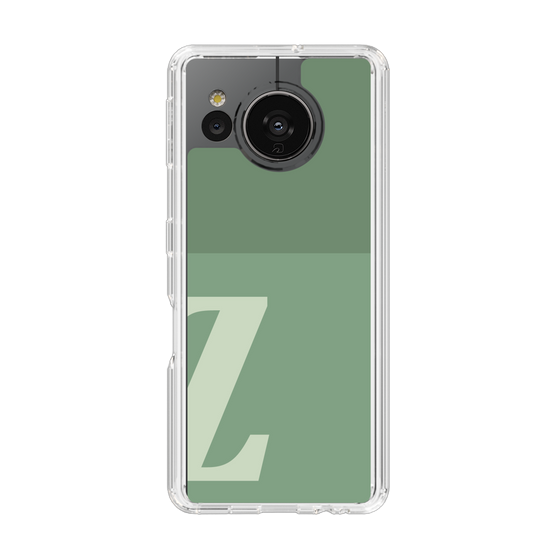 Slim Protection Case［ Original - initial two tone - Z green ］