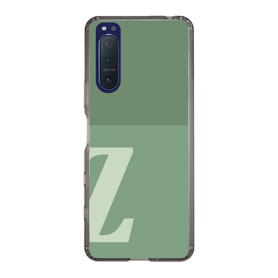 Slim Protection Case［ Original - initial two tone - Z green ］