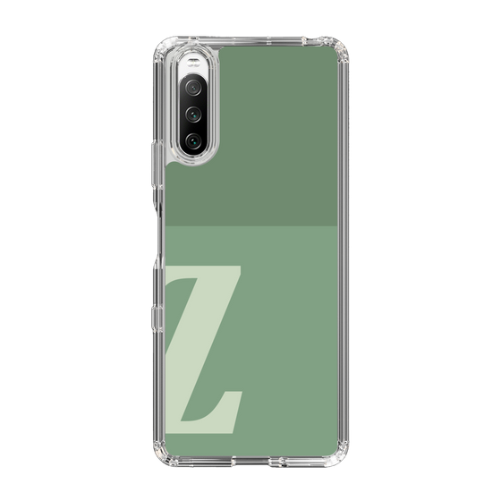 Slim Protection Case［ Original - initial two tone - Z green ］