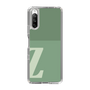 Slim Protection Case［ Original - initial two tone - Z green ］