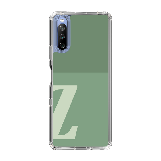 Slim Protection Case［ Original - initial two tone - Z green ］