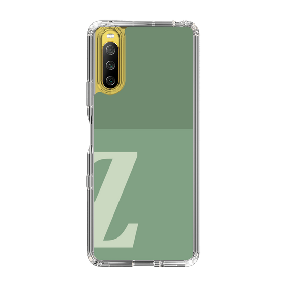 Slim Protection Case［ Original - initial two tone - Z green ］