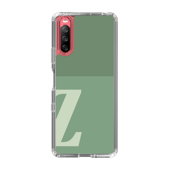 Slim Protection Case［ Original - initial two tone - Z green ］