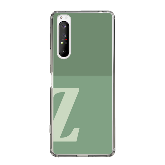 Slim Protection Case［ Original - initial two tone - Z green ］
