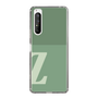 Slim Protection Case［ Original - initial two tone - Z green ］