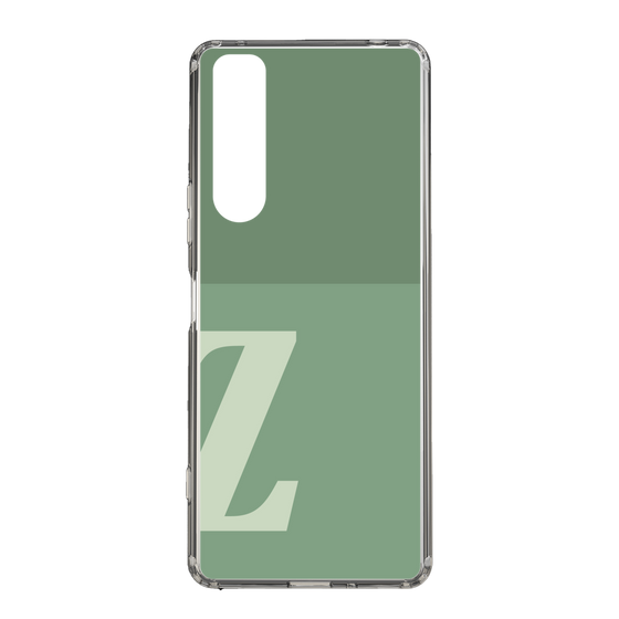 Slim Protection Case［ Original - initial two tone - Z green ］