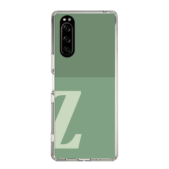 Slim Protection Case［ Original - initial two tone - Z green ］