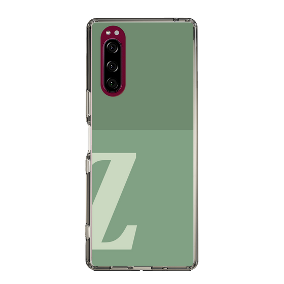 Slim Protection Case［ Original - initial two tone - Z green ］