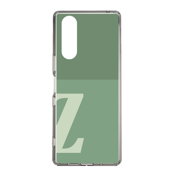 Slim Protection Case［ Original - initial two tone - Z green ］