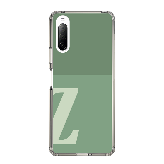 Slim Protection Case［ Original - initial two tone - Z green ］