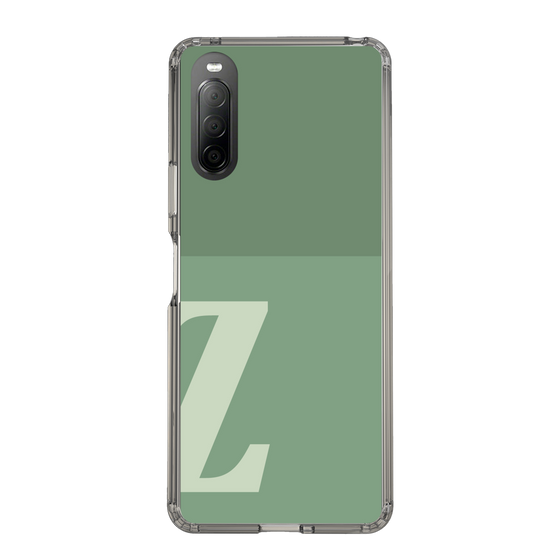 Slim Protection Case［ Original - initial two tone - Z green ］