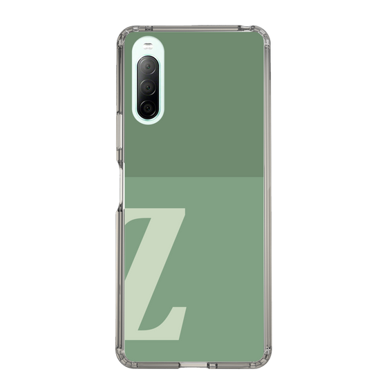 Slim Protection Case［ Original - initial two tone - Z green ］