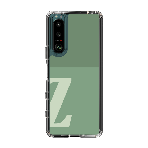 Slim Protection Case［ Original - initial two tone - Z green ］