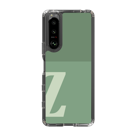 Slim Protection Case［ Original - initial two tone - Z green ］