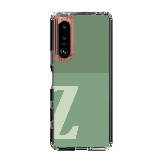Slim Protection Case［ Original - initial two tone - Z green ］
