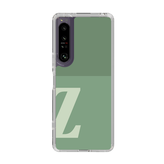 Slim Protection Case［ Original - initial two tone - Z green ］