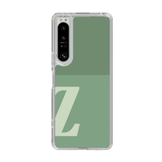 Slim Protection Case［ Original - initial two tone - Z green ］