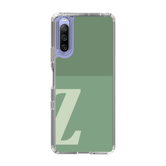 Slim Protection Case［ Original - initial two tone - Z green ］