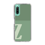 Slim Protection Case［ Original - initial two tone - Z green ］