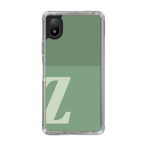 Slim Protection Case［ Original - initial two tone - Z green ］