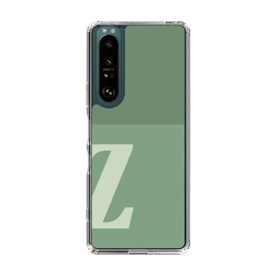 Slim Protection Case［ Original - initial two tone - Z green ］