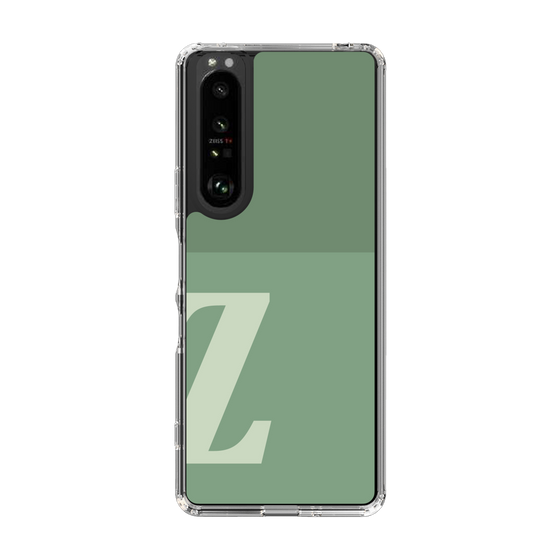 Slim Protection Case［ Original - initial two tone - Z green ］