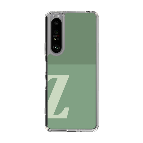 Slim Protection Case［ Original - initial two tone - Z green ］